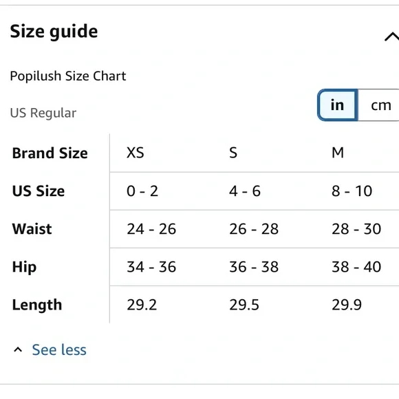 NWT Popilush Midi Skirts Lace Shapewear Split Satin High Waisted Bodycon Medium - Picture 5 of 9